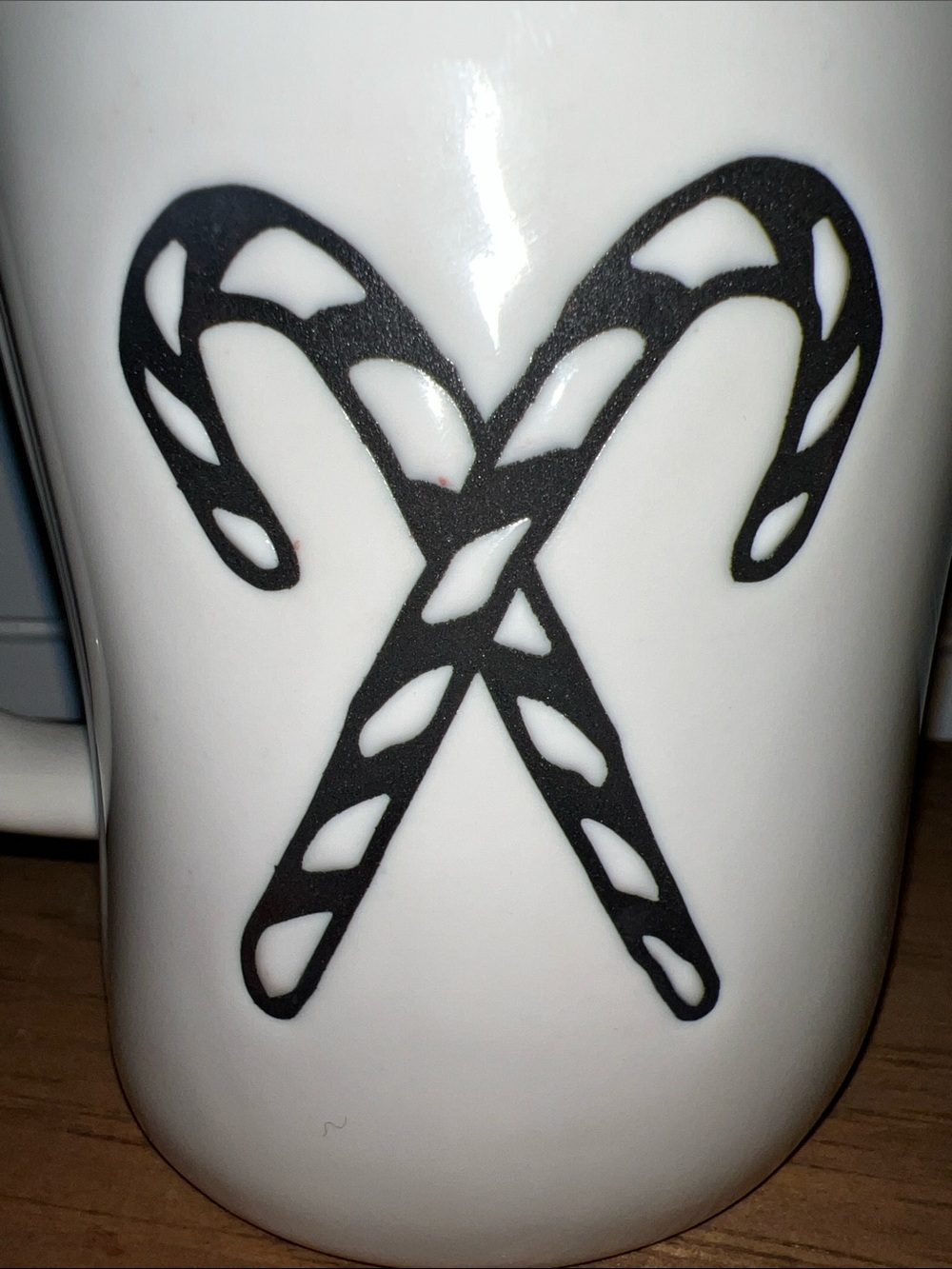 Rae Dunn Christmas Mug with Red Interior Accent - Picture 5 of 9
